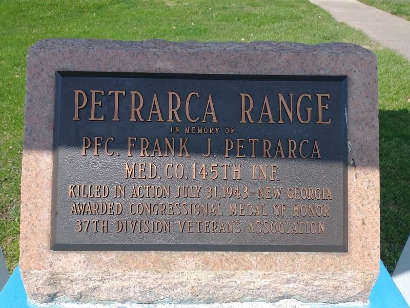 Petrarca Range Memorial image. Click for full size.