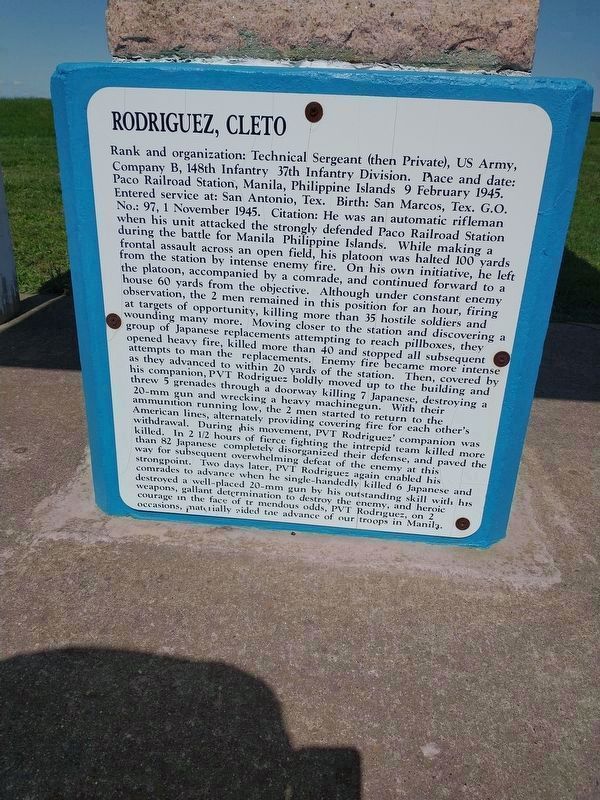 Rodriquez Range Marker image. Click for full size.