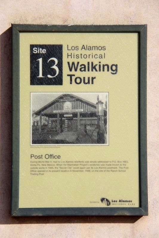 Post Office Marker image. Click for more information.