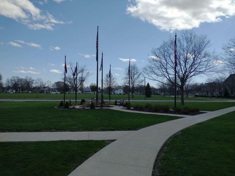 Veterans Memorial Bench Marker. Click for full size. Veterans Memorial Bench Marker image. Click for full size.