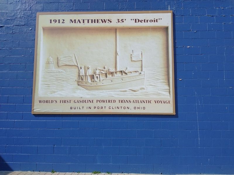 1912 Matthews 35' "Detroit" Marker image. Click for full size.