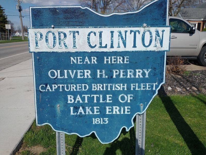 Port Clinton Marker. Click for full size. Port Clinton Marker image. Click for full size.