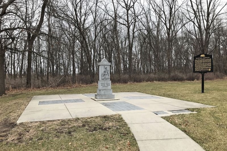 Dodge County Civil War Memorial image. Click for full size.