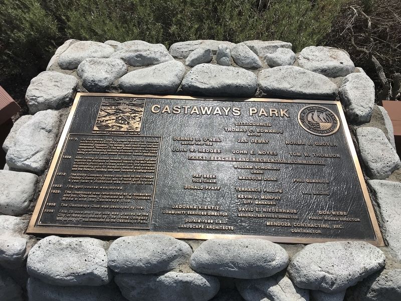 Castaways Park Marker image. Click for full size.
