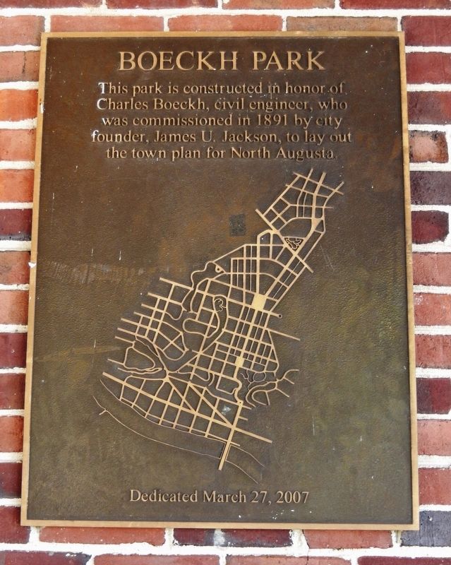 Boeckh Park Marker image. Click for full size.