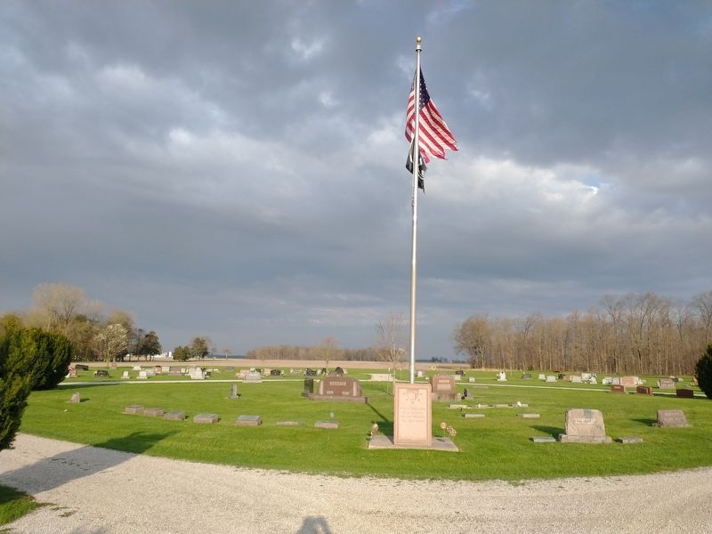 Evansport Veterans Memorial image. Click for full size.