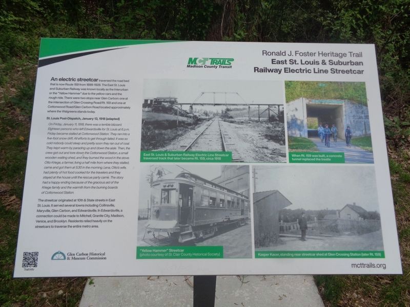Streetcar Marker image. Click for full size.
