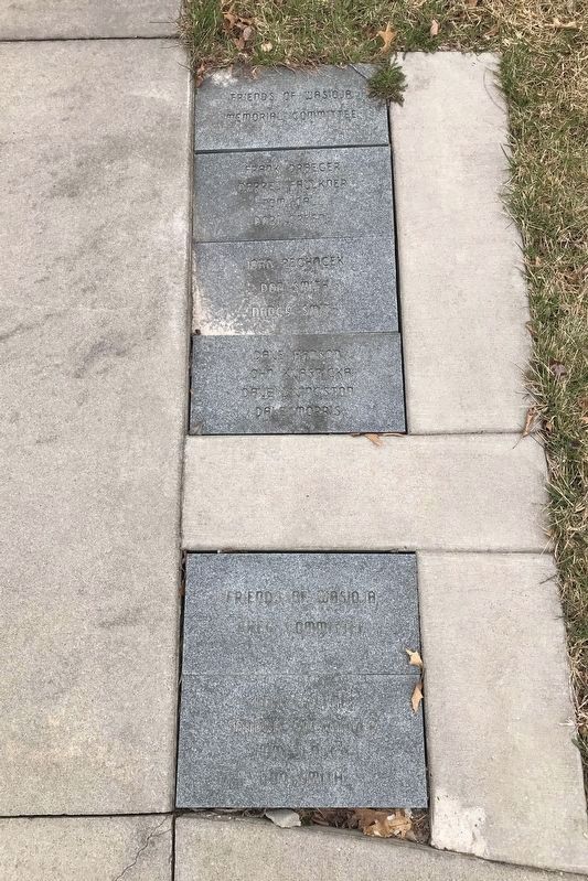 Dodge County Civil War Memorial Friends of Wasioja Pavers image. Click for full size.