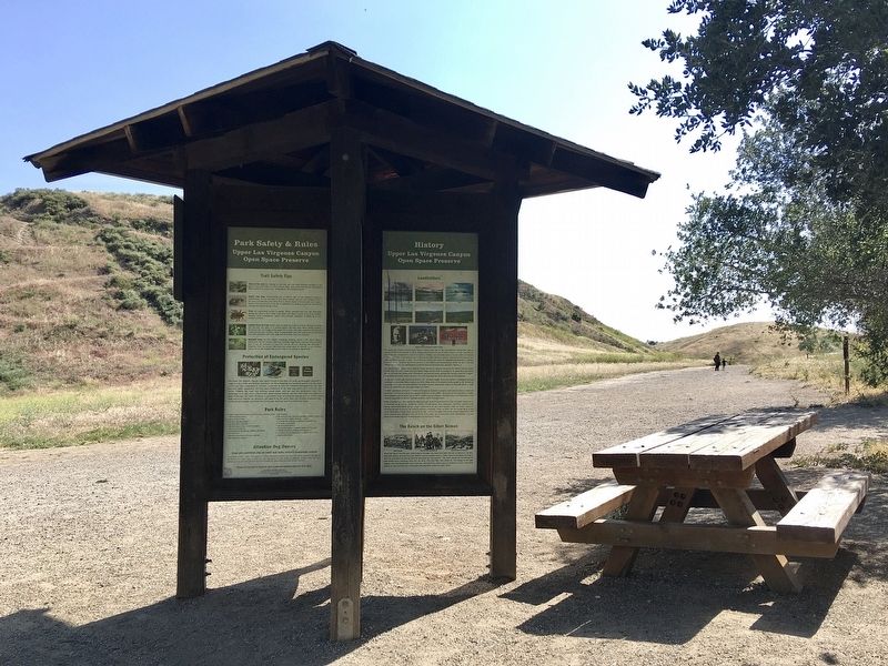 Upper Las Virgenes Canyon Marker image. Click for full size.