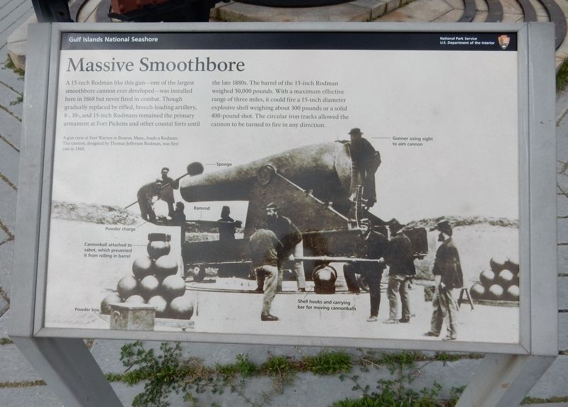 Massive Smoothbore Marker. Click for full size. Massive Smoothbore Marker image. Click for full size.