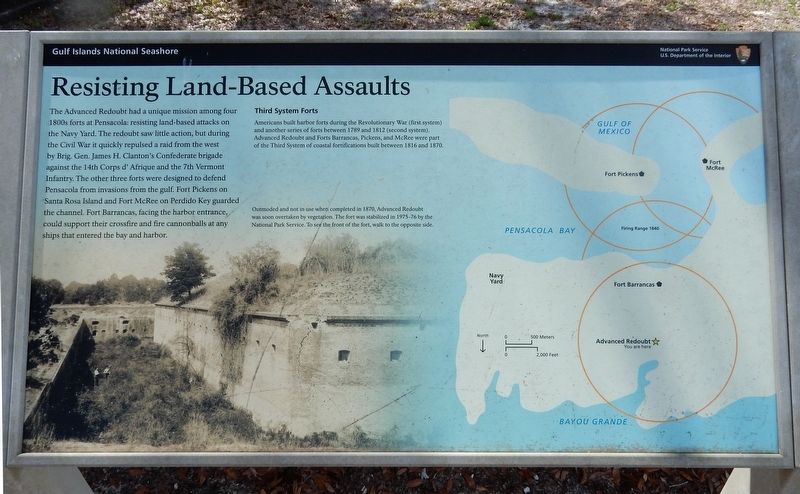 Resisting Land-based Assaults Marker image. Click for full size.