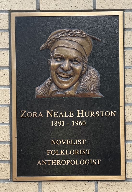 Zora Neale Hurston Marker image. Click for full size.