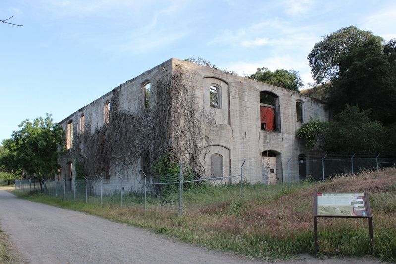 North corner of the winery ruins image. Click for full size.