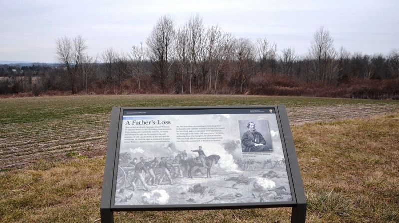 A Father's Loss Marker. Click for full size. A Father's Loss Marker image. Click for full size.
