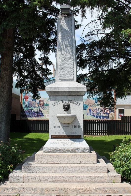 Maple Creek Cenotaph Marker image. Click for full size.
