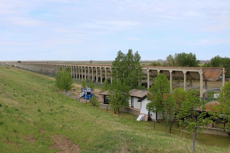 The Brooks Aqueduct image, Touch for more information