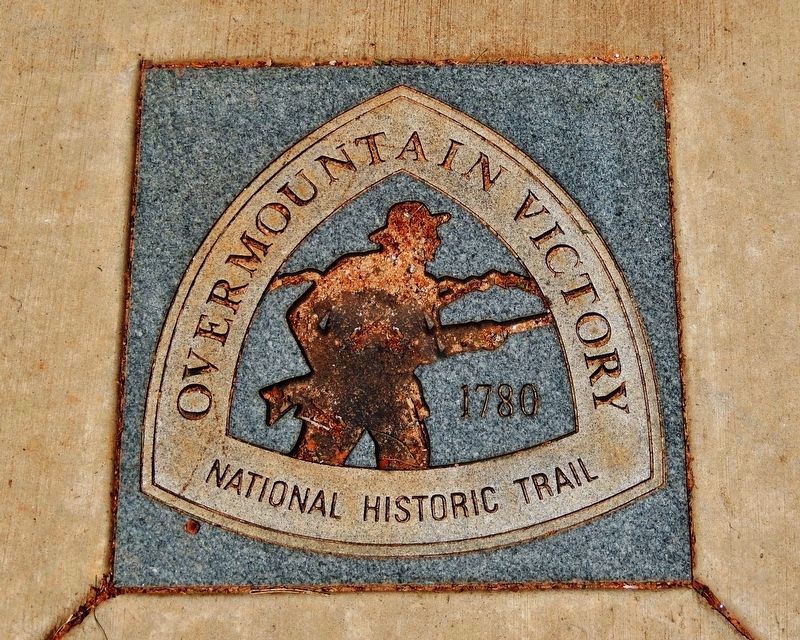 Overmountain Victory National Historic Trail Marker image. Click for full size.