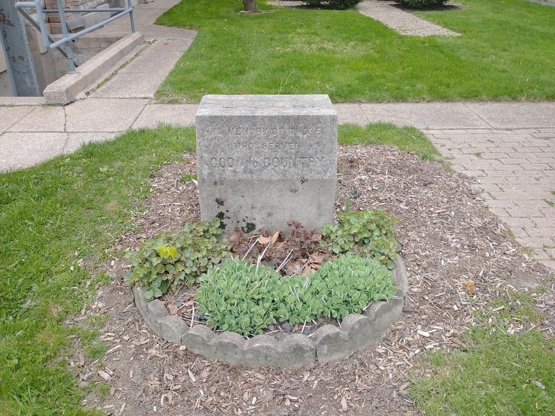 Calvin United Methodist Church Of Christ Veterans Memorial. Click for full size. Calvin United Methodist Church Of Christ Veterans Memorial image. Click for full size.