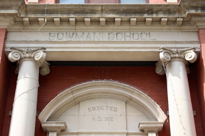 Manual Training School/Bowman Elementary/Bowman Art Centre detail image. Click for full size.