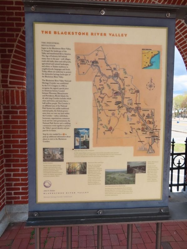 Blackstone River Valley Marker image. Click for full size.