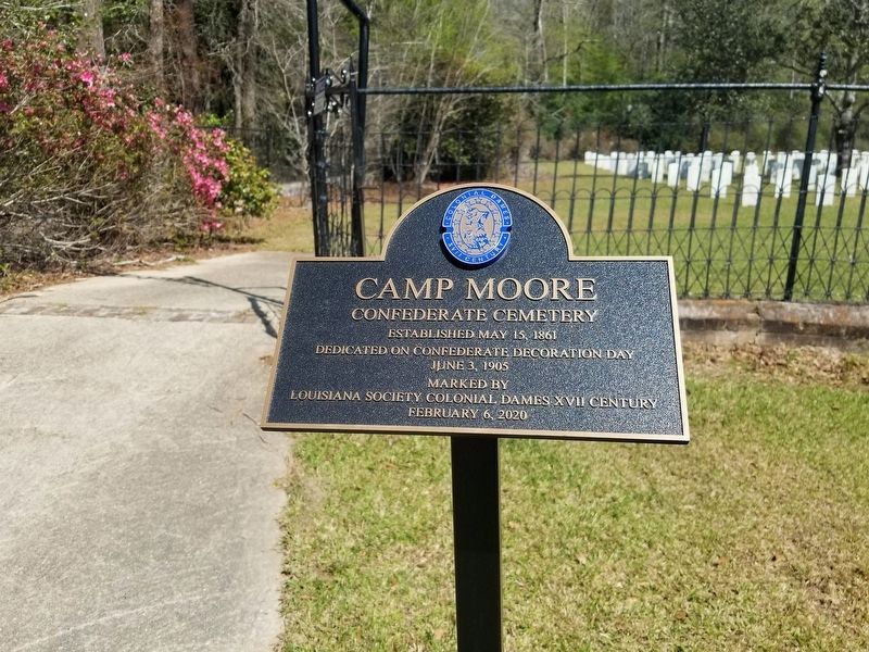 Camp Moore Marker image. Click for full size.