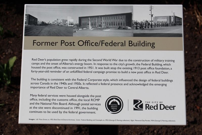 Former Post Office/Federal Building Marker image. Click for full size.