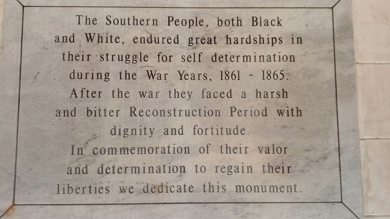 The Southern People Marker image. Click for full size.