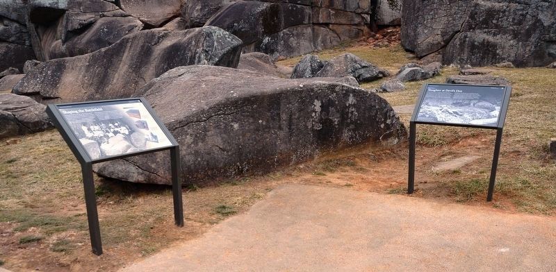 Two New Wayside Markers. Click for full size. Two New Wayside Markers image. Click for full size.