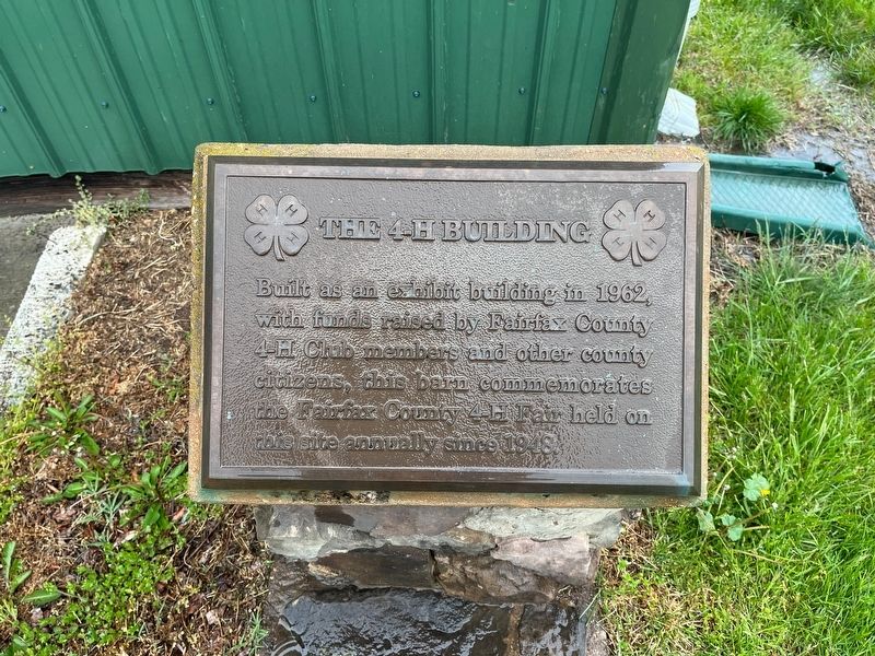 The 4-H Building Marker image. Click for full size.