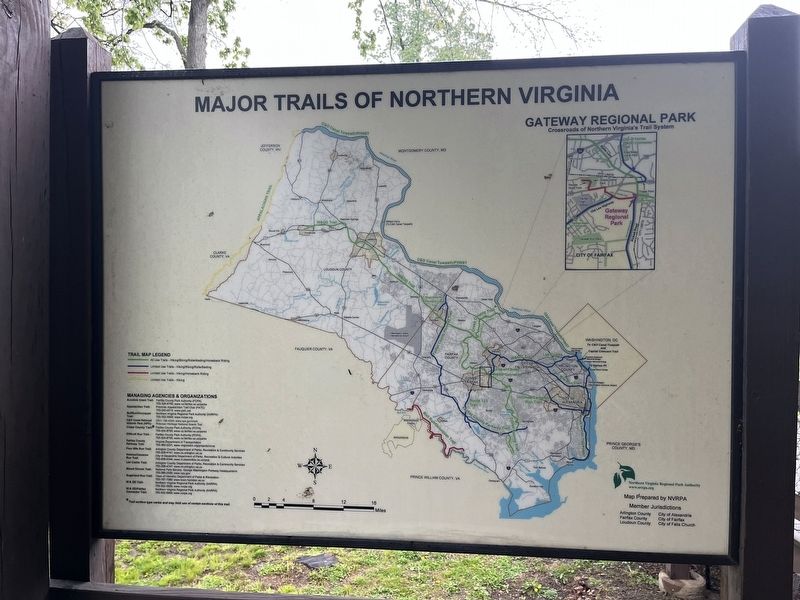 Major Trails of Northern Virginia image. Click for full size.