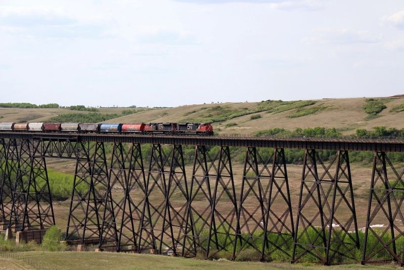 The Battle River Trestle image, Touch for more information
