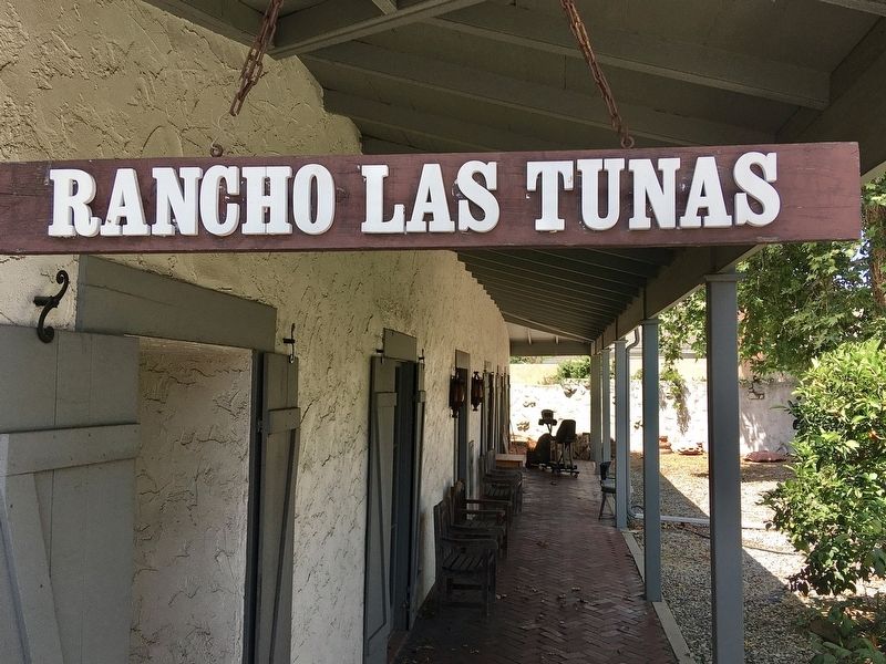 Rancho Las Tunas Adobe image. Click for full size.