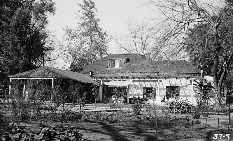 Rancho Las Tunas Adobe image. Click for full size.