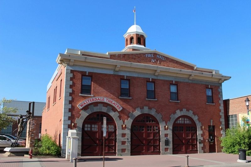Fire Hall No. 6 Marker image. Click for full size.