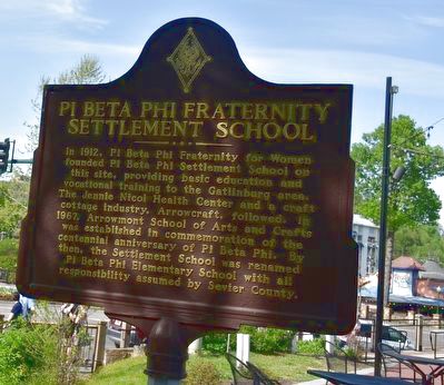 PI Beta Phi Fraternity Settlement School image. Click for full size.