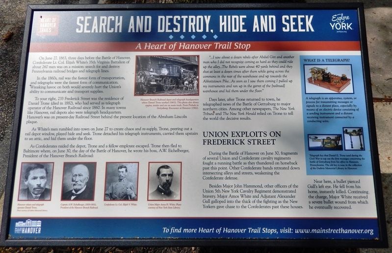 Search and Destroy, Hide and Seek Marker image. Click for full size.