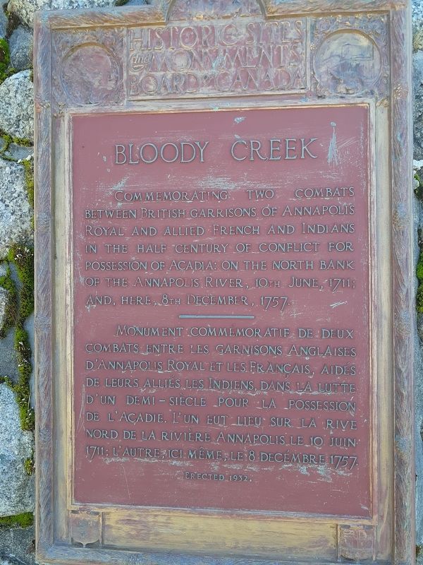 Bloody Creek Marker image. Click for full size.