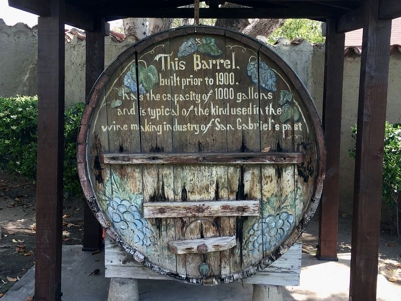 Wine Barrel image. Click for full size.