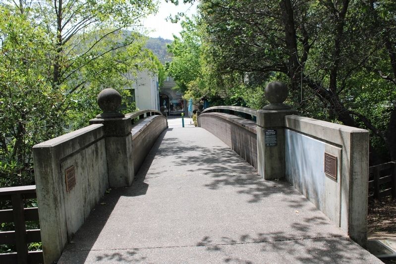 Creek Park Bridge with all 3 markers image. Click for full size.