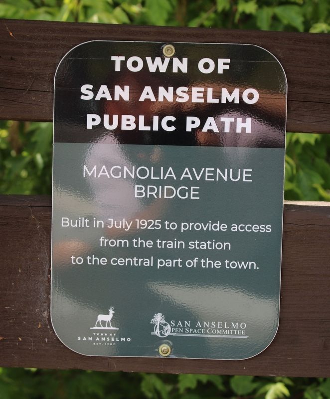 Magnolia Avenue Bridge Marker image. Click for full size.