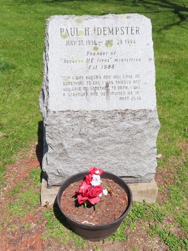 Paul H. Dempster Marker. Click for full size. Paul H. Dempster Marker image. Click for full size.