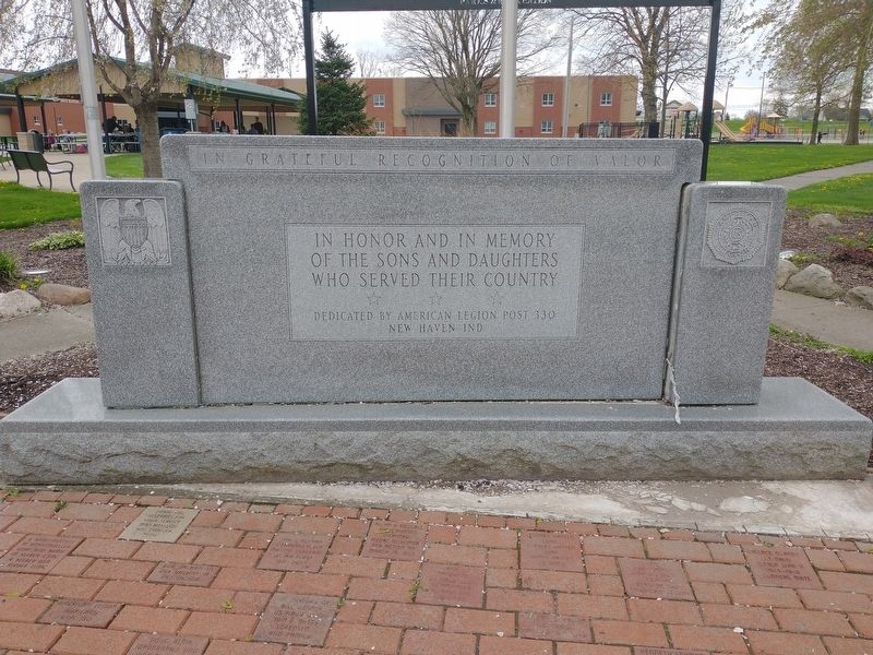 In Greatful Recognition Of Valor Marker. Click for full size. In Greatful Recognition Of Valor Marker image. Click for full size.