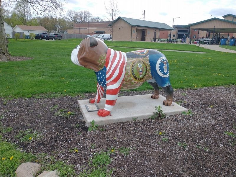 Veterans Memorial Display. Click for full size. Veterans Memorial Display image. Click for full size.