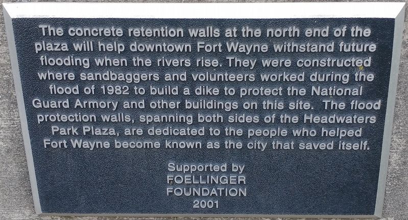 The Concrete Restoration Walls Marker. Click for full size. The Concrete Restoration Walls Marker image. Click for full size.