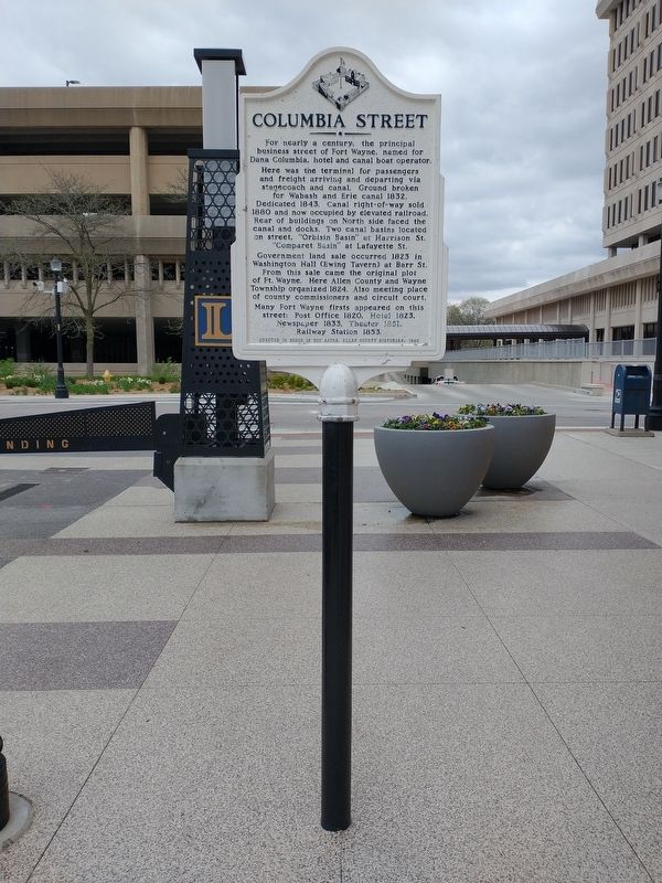Columbia Street Marker image, Touch for more information