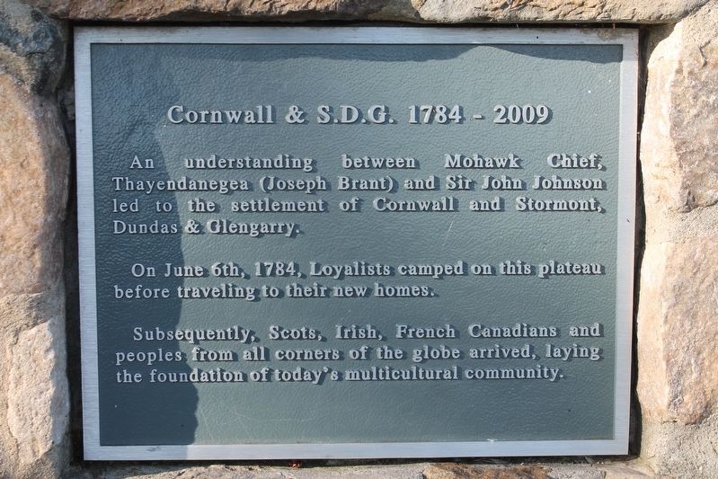 Cornwall & S. D. G. 1784-2009 Marker image. Click for full size.