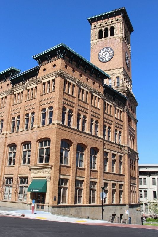 Old City Hall Marker. Click for full size. Old City Hall Marker image. Click for full size.
