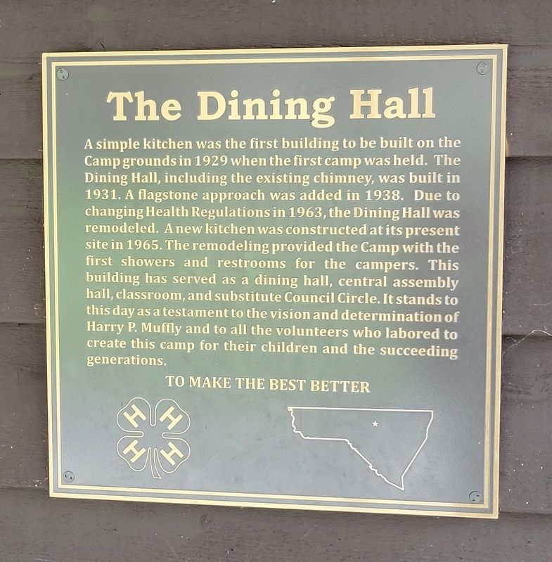 The Dining Hall Marker image. Click for full size.