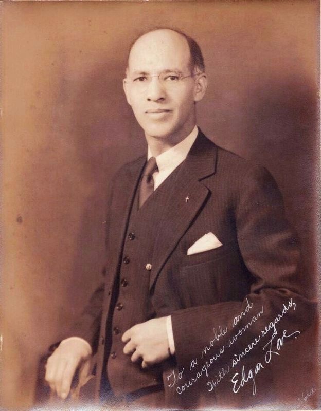 Edgar Amos Love image. Click for full size.