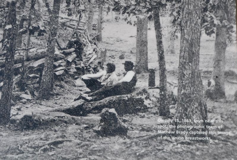 Mathew Brady Photograph. Click for full size. Mathew Brady Photograph image. Click for full size.